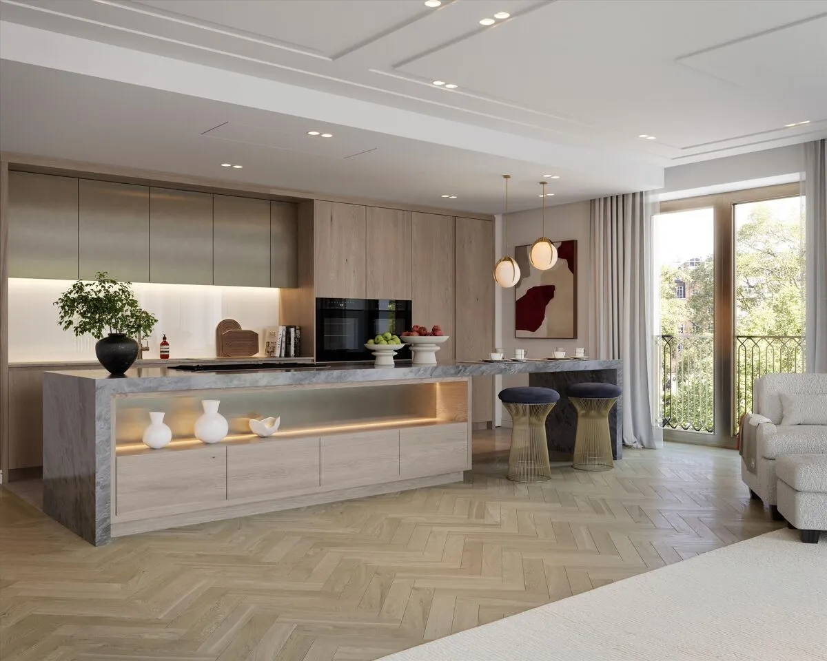 1 bed flat for sale, Kensington High Street, London, W8