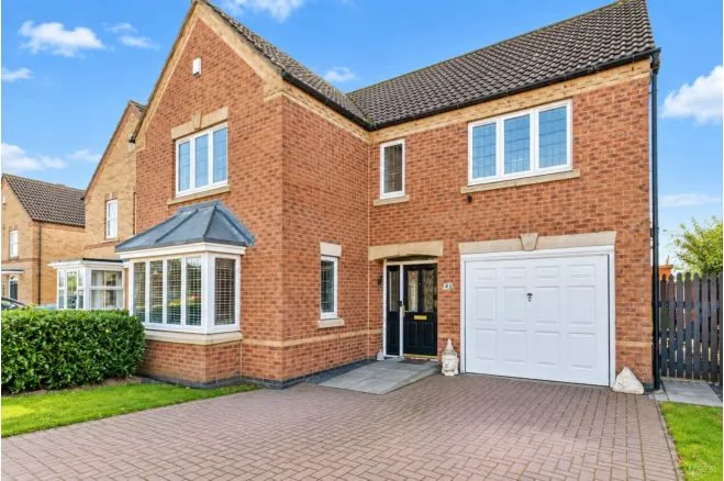 4 bed house for sale — Newton Drive, Cherry Willingham, Lincoln
