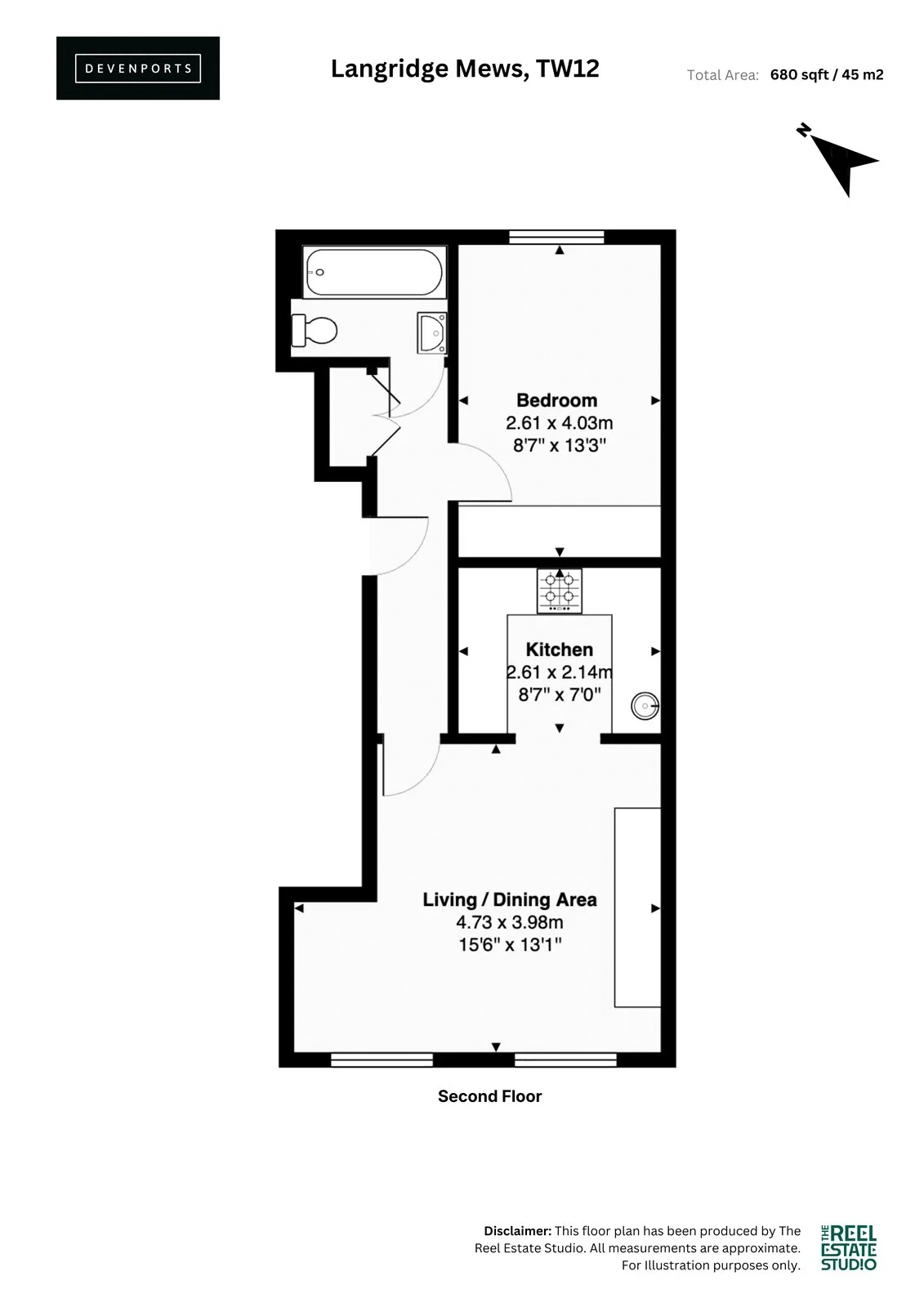 Langridge Mews, Hampton, TW12 3NZ, photo 9