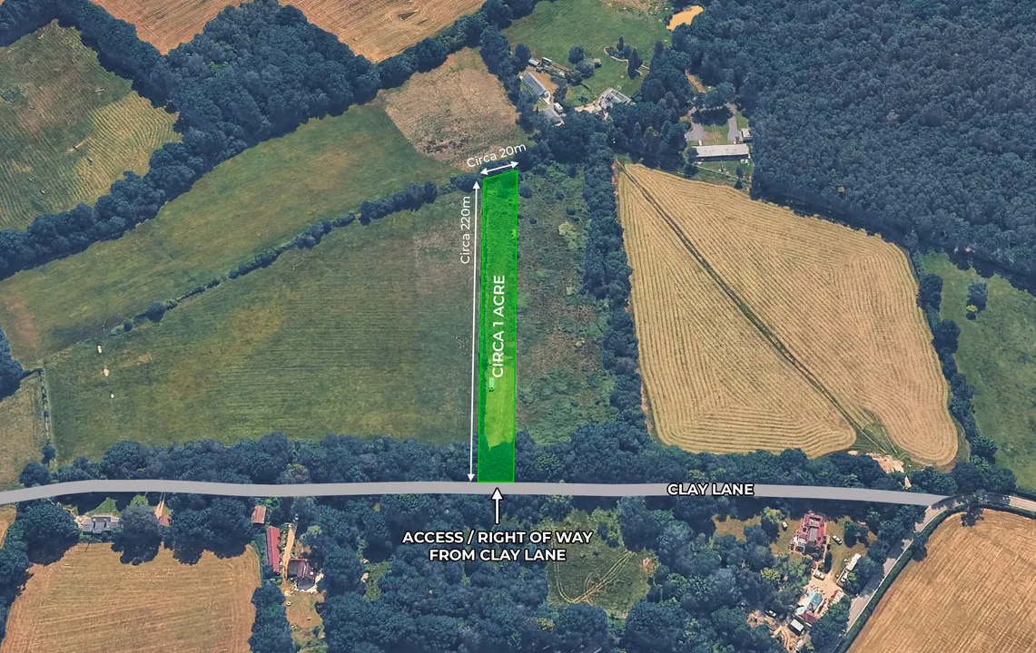 land for sale — Victoria Fields, Clay Lane, Newchapel, Lingfield, Surrey, RH7 6HX