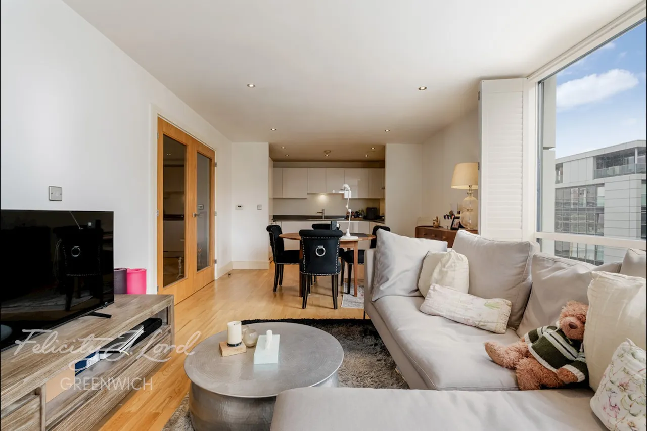 1 bed flat for sale, Dowells Street, Greenwich, SE10