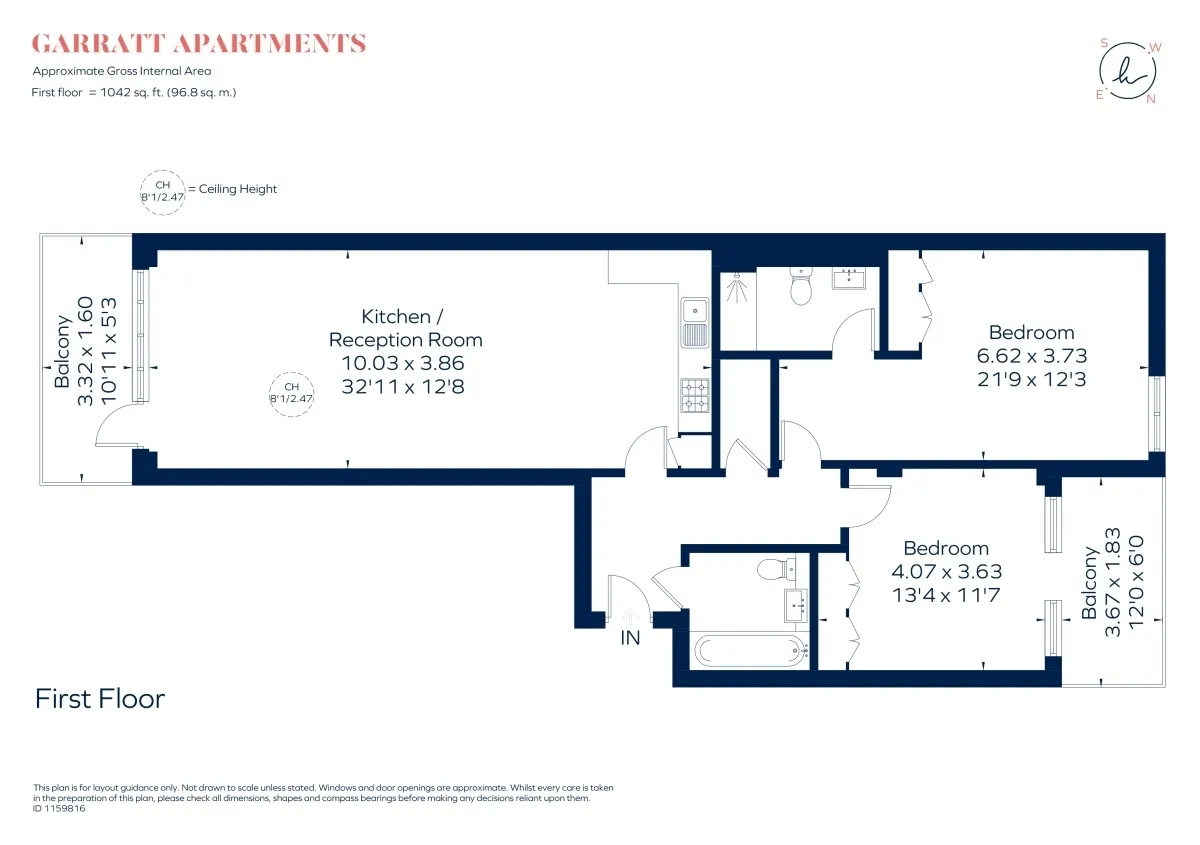 Garratt Apartments, SW18, photo 9