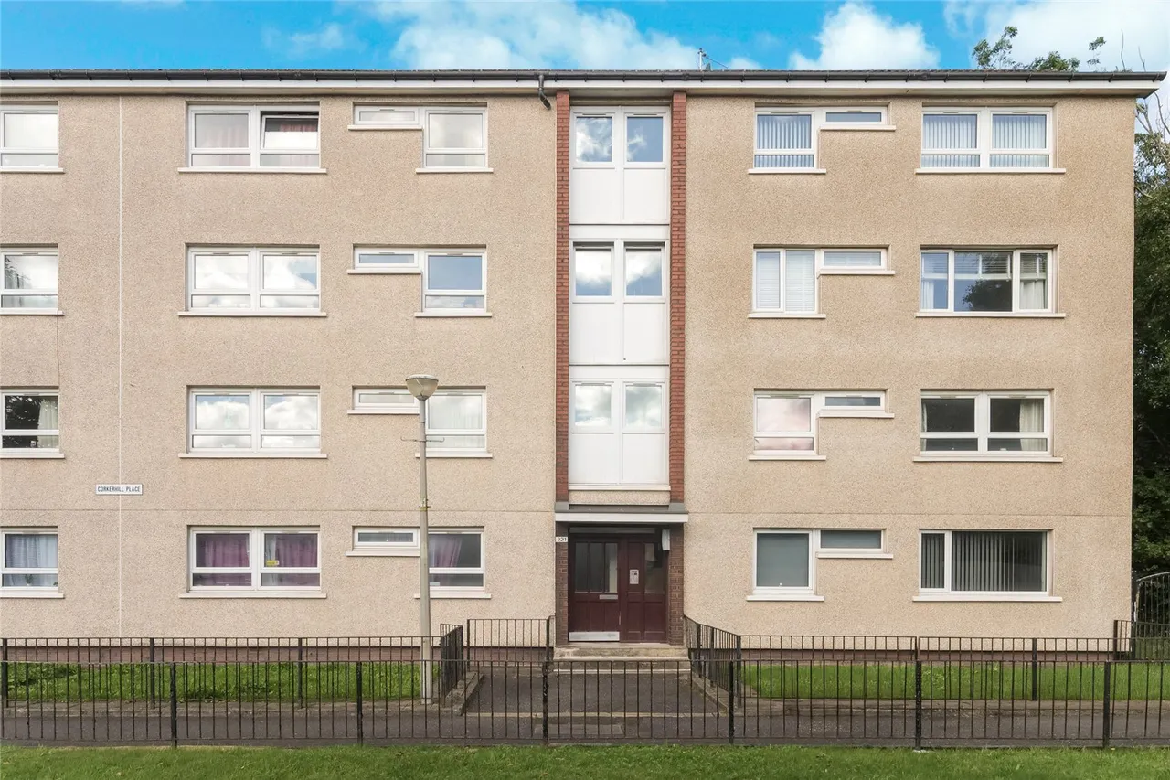 1 bed flat for sale — Corkerhill Place, Glasgow, G52