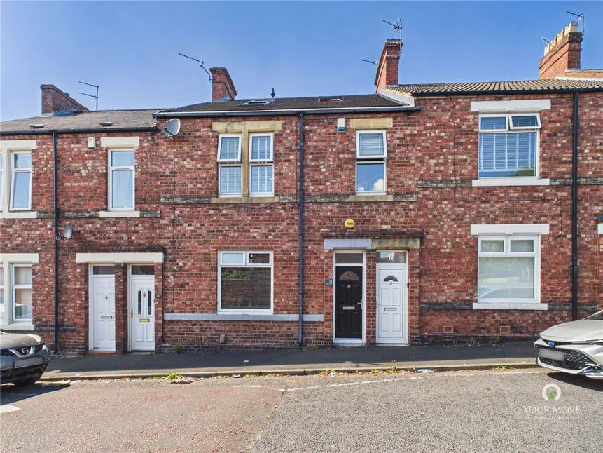 3 bed flat for sale, Warkworth Street, Lemington, NE15