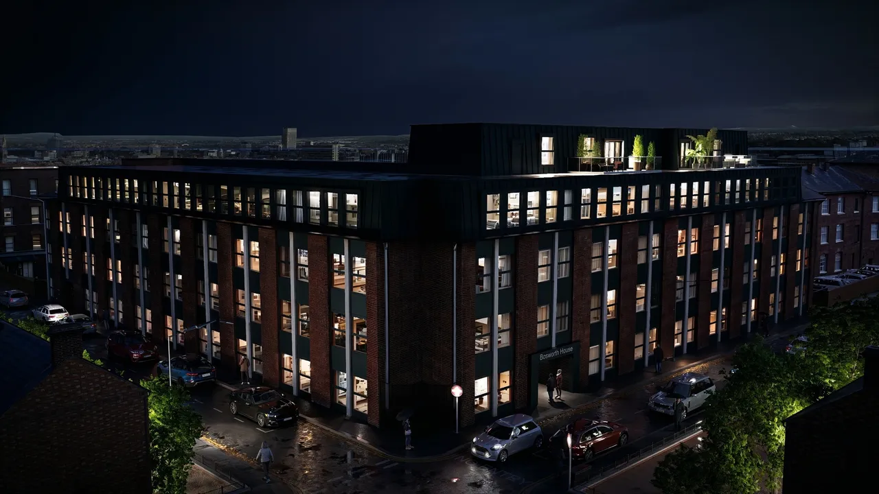 2 bed flat for sale — Bosworth House, Leicester
