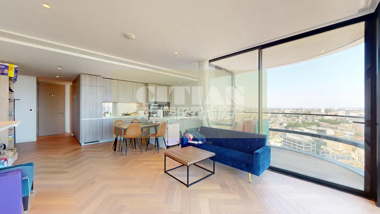 2 bed flat to rent, Worship Street, London, EC2A