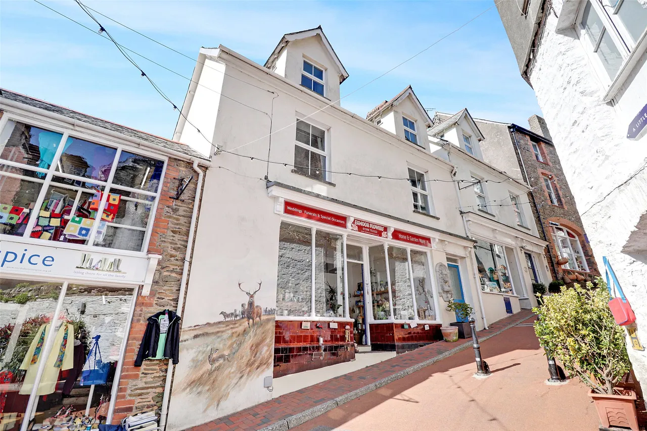 3 bed flat for sale, Queen Street, Lynton, EX35