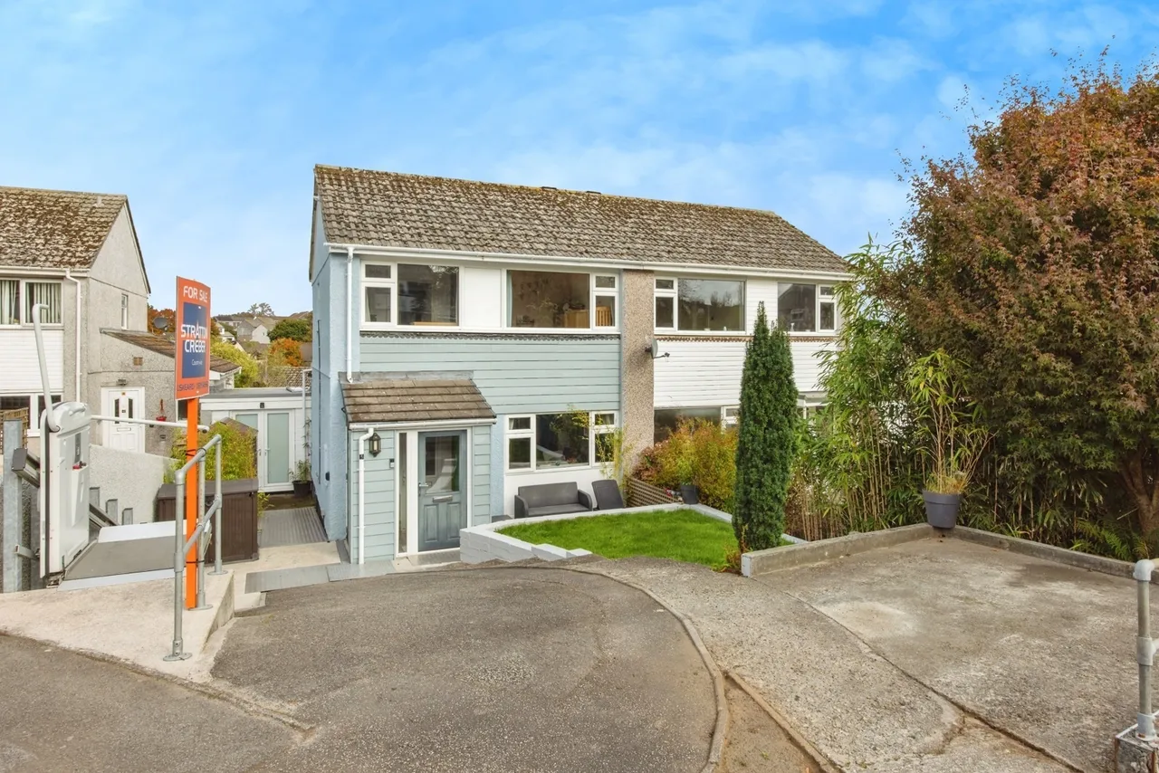 3 bed house for sale, Hanson Road, Liskeard, PL14