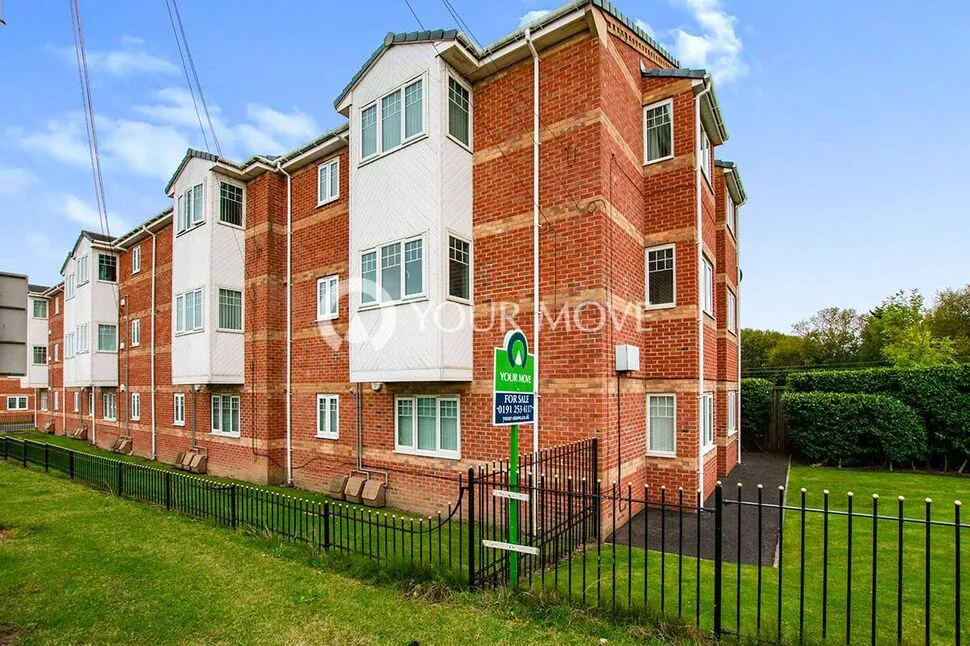 2 bed flat for sale — Abbey Court, Shiremoor, Tyne and Wear, NE27