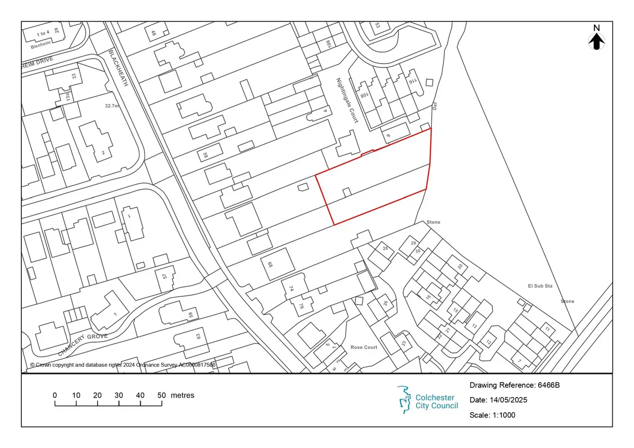 Blackheath, Facing Nightingale Court, CO2, photo 2