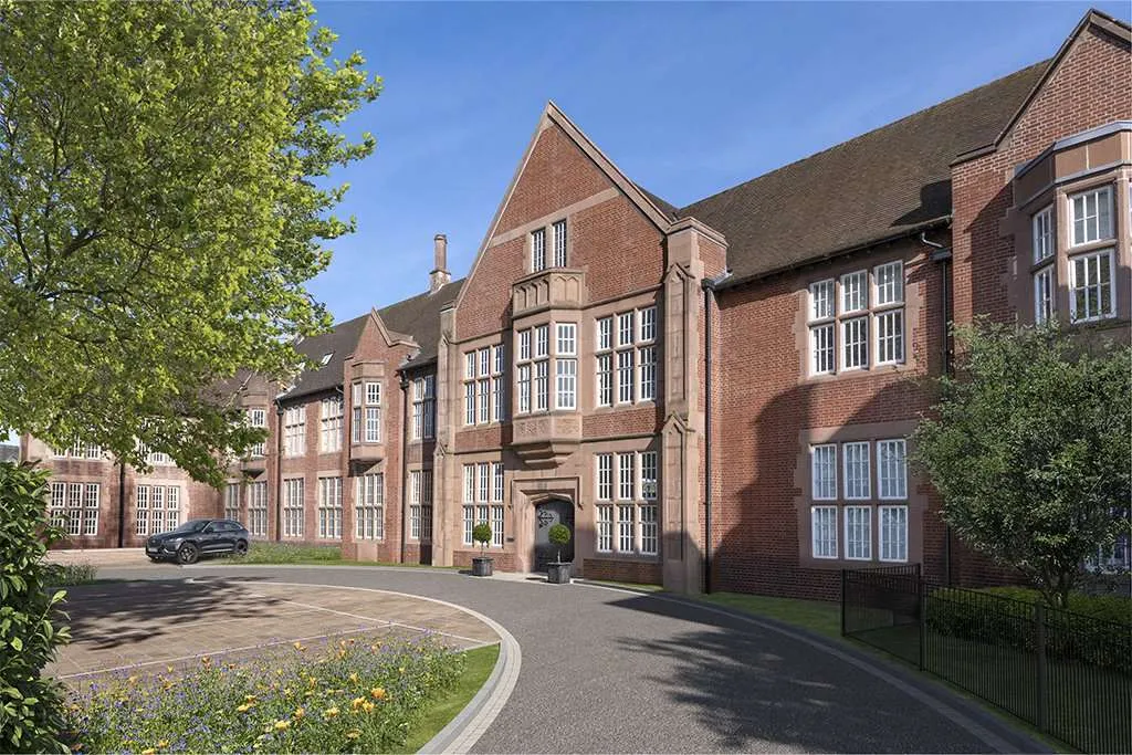 1 bed new development for sale — Old Library, The Friary, Lichfield, Staffordshire, WS13 6QG