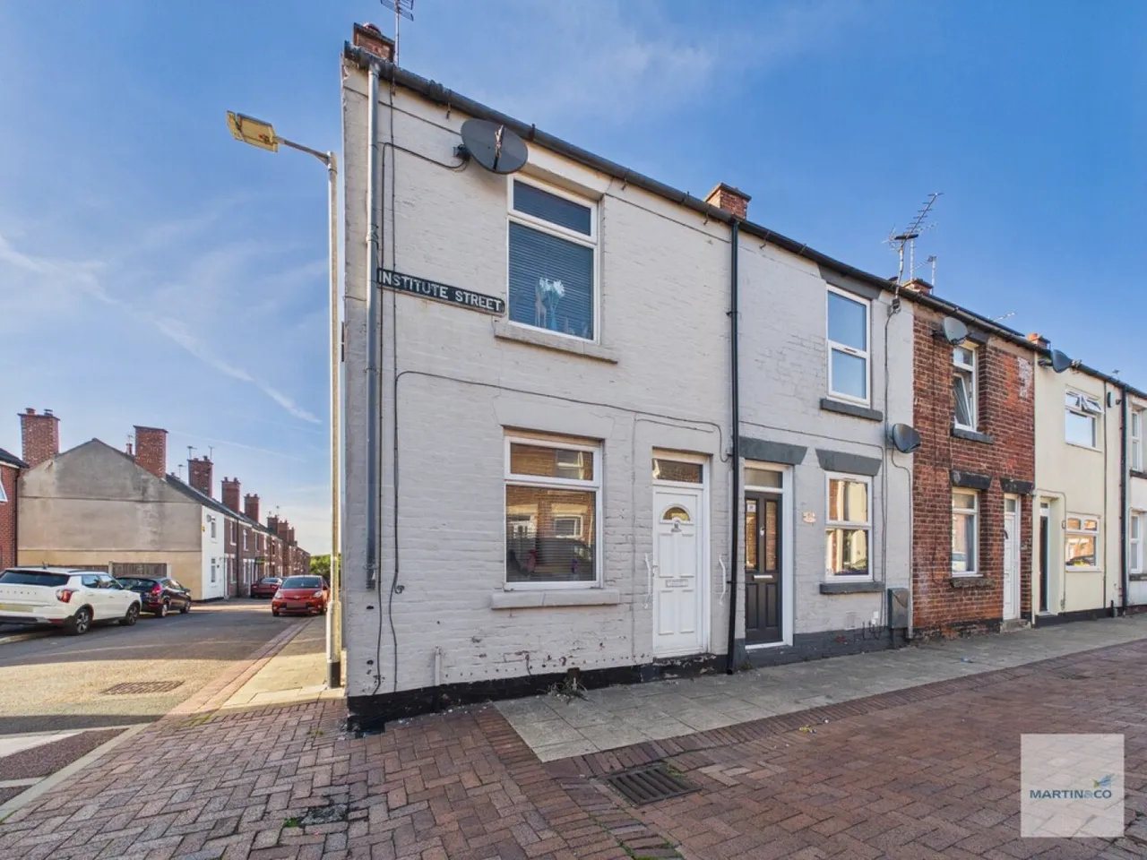 2 bed house for sale, Institute Street, Stanton Hill, NG17