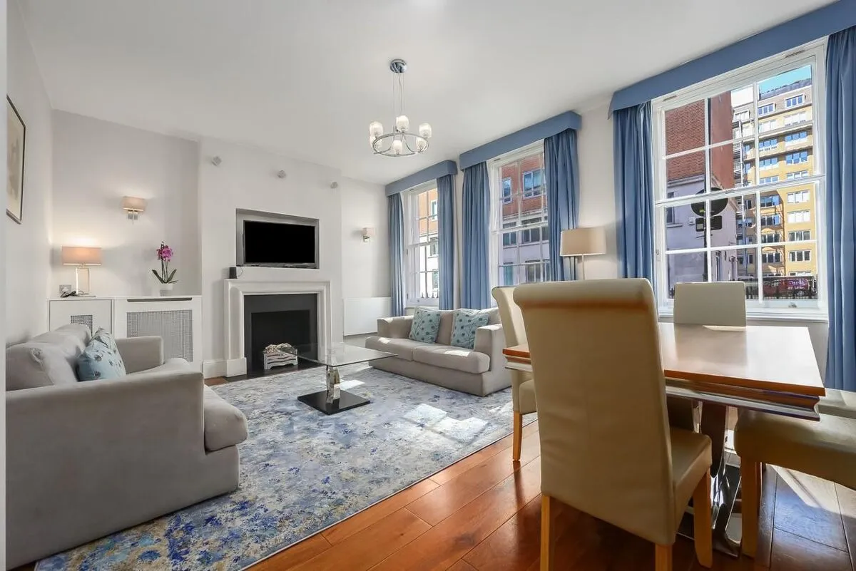 3 bed flat to rent, Tavistock Place, London, WC1H