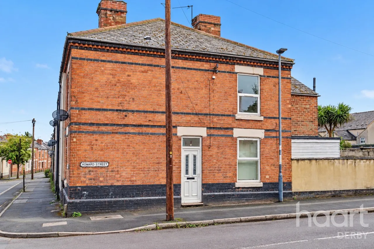 2 bed house for sale, Howard Street, Derby, DE23