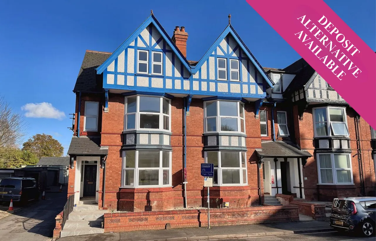 1 bed flat to rent — Flat 4, 42 Barbourne Road, Worcester, WR1 1HU