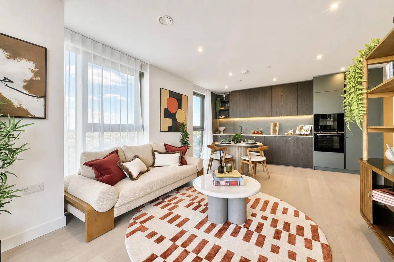 1 bed flat for sale, Heygate Street, Elephant Park, SE17
