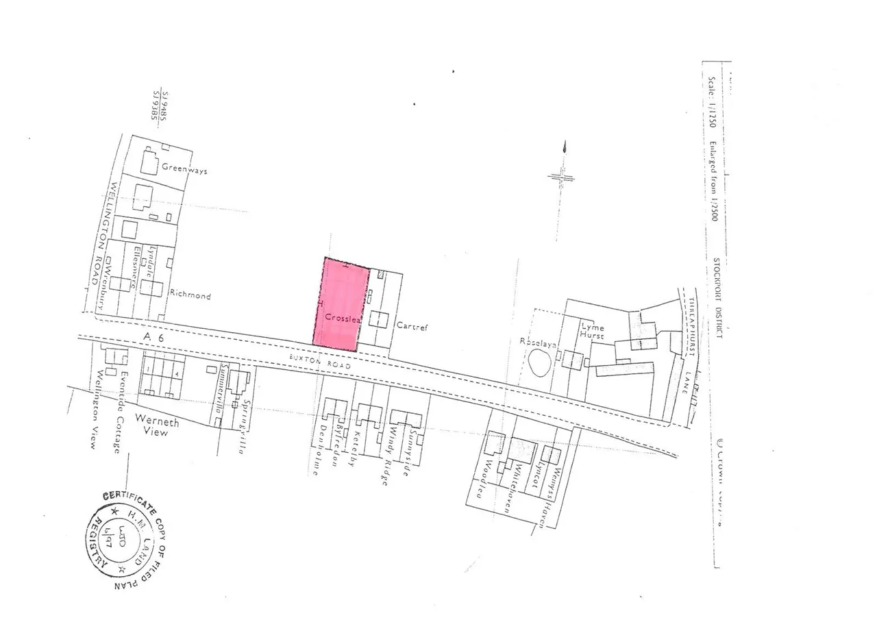 residential (land) for sale — Buxton Road, Hazel Grove, Stockport, SK7
