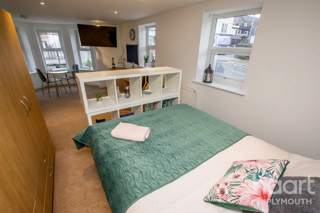1 bed flat to rent, Mutley Plain, PL4