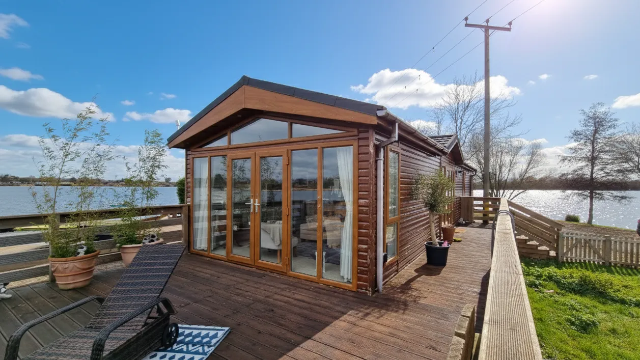 2 bed park home for sale, Windsurf Bank, Tallington, PE9