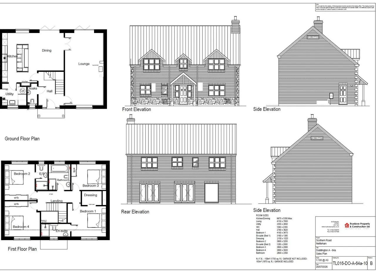 Plot 64a Cricketers Walk, Scothern Road, Nettleham, Lincoln, LN2 2TX, photo 12