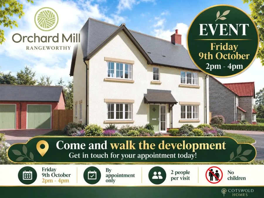 4 bed house for sale, Site Walk, Event At Orchard Mill, BS37