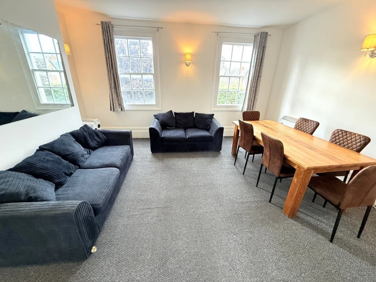 3 bed flat to rent, Christchurch Road, Reading, RG2