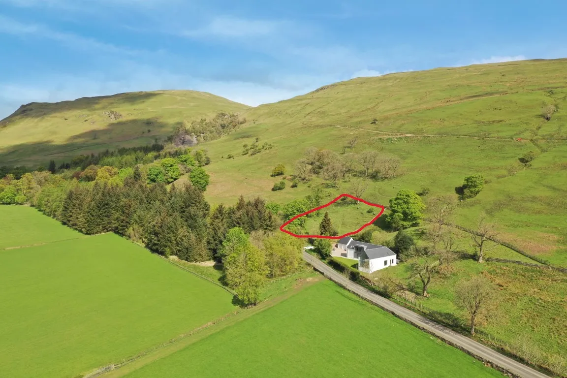 4 bed plot for sale — Plot of land at Troughstone, Campsie Glen, Strathblane, G63 9AB