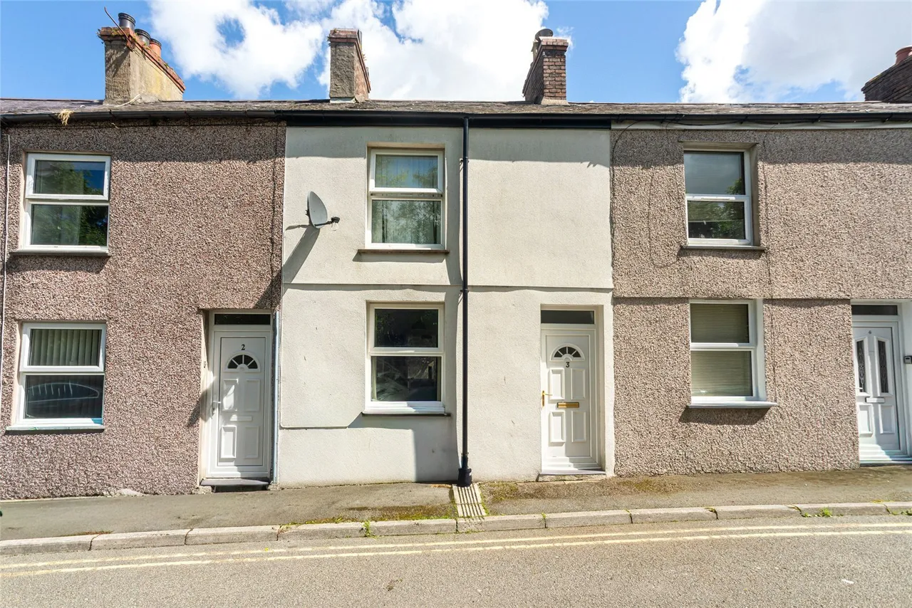 2 bed house for sale, St. Pauls Terrace, Bangor, LL57
