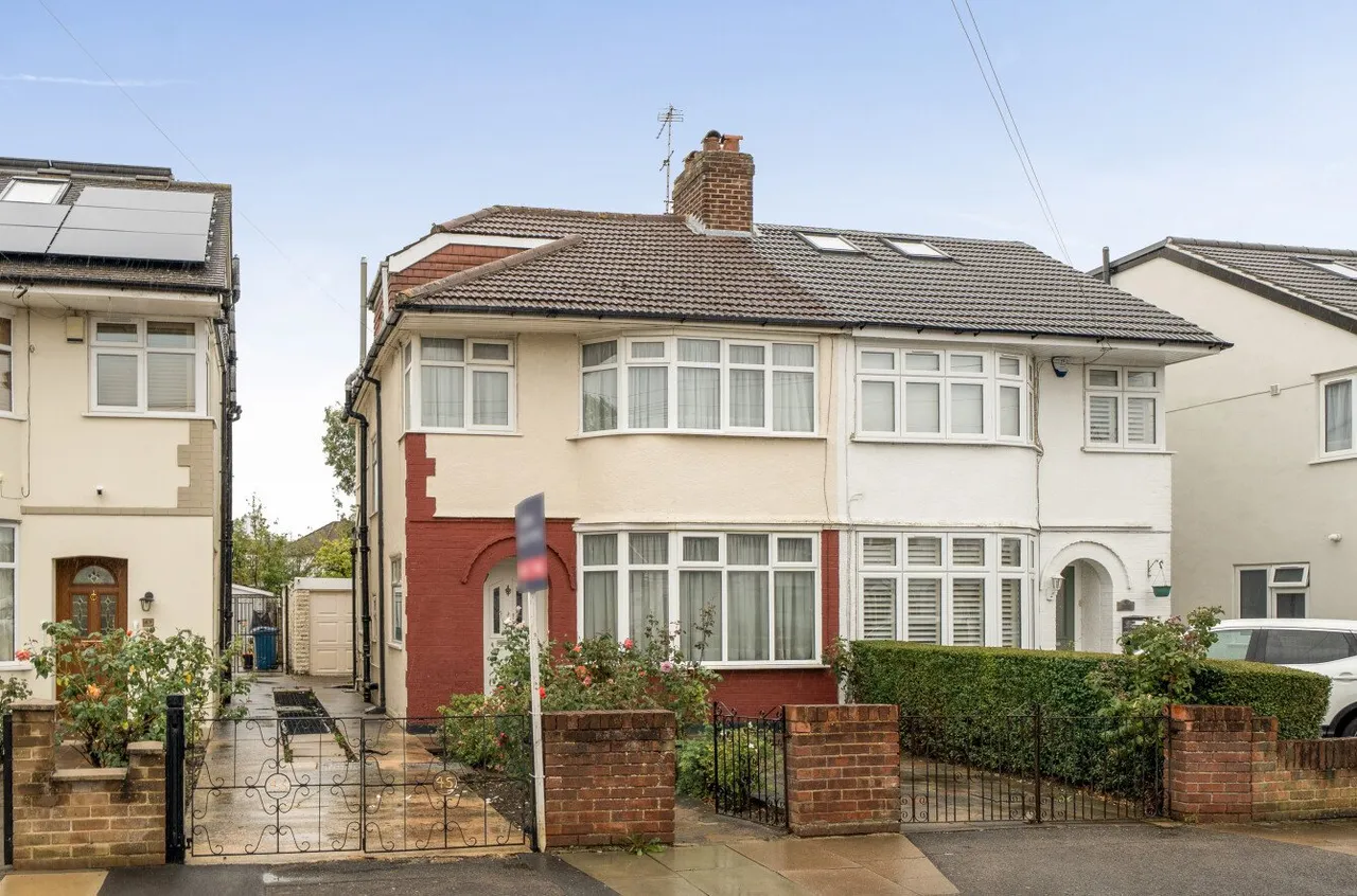 4 bed house for sale, Extended four-bedroom home with potential for improvement, HA2
