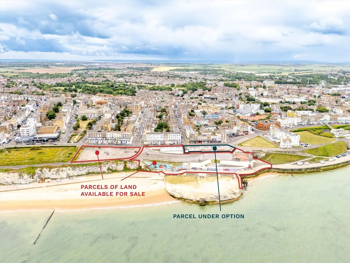 land for sale, Ethelbert Terrace, Cliftonville, CT9