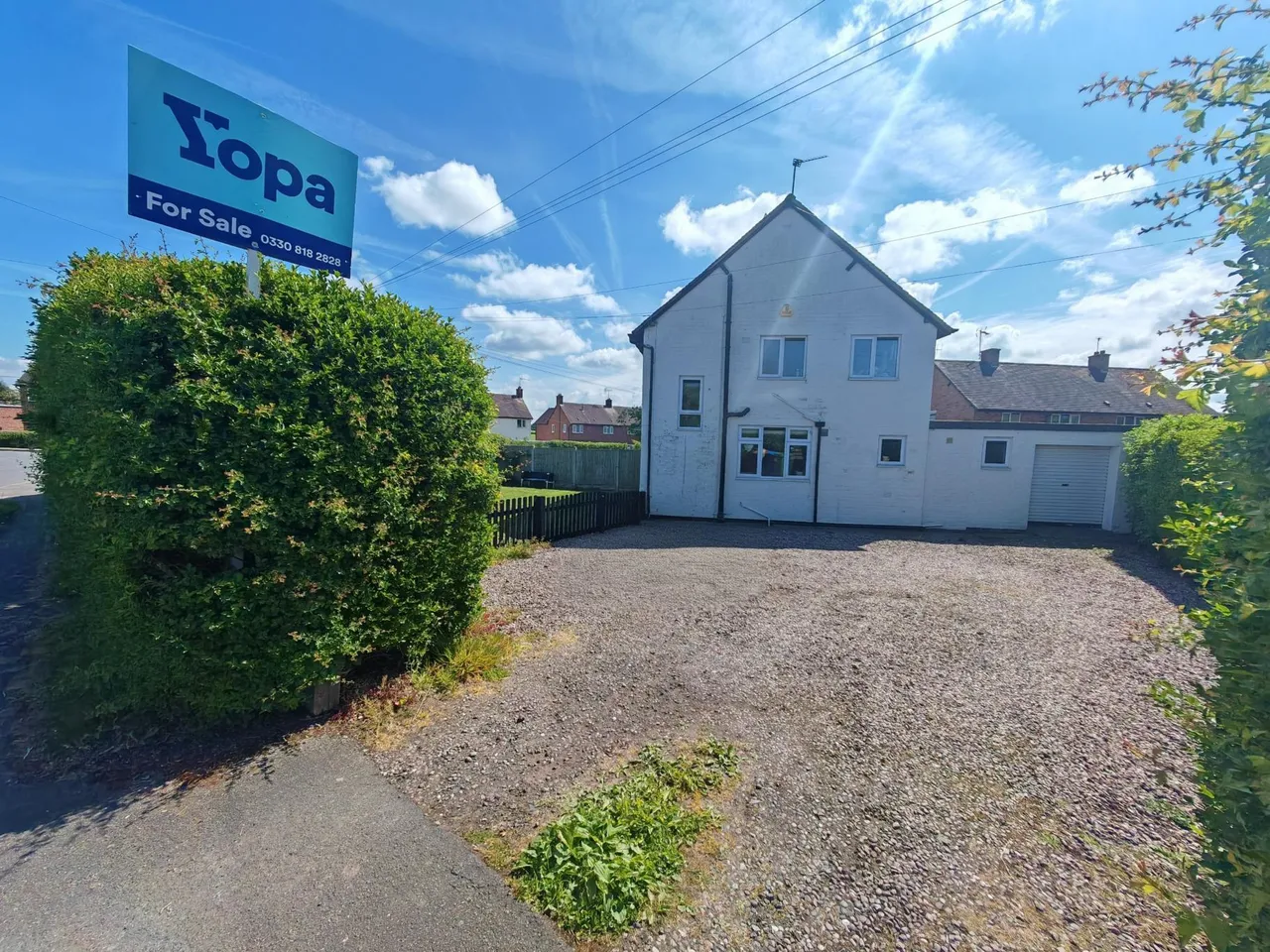 3 bed house for sale, Springfield Road, Malpas, SY14