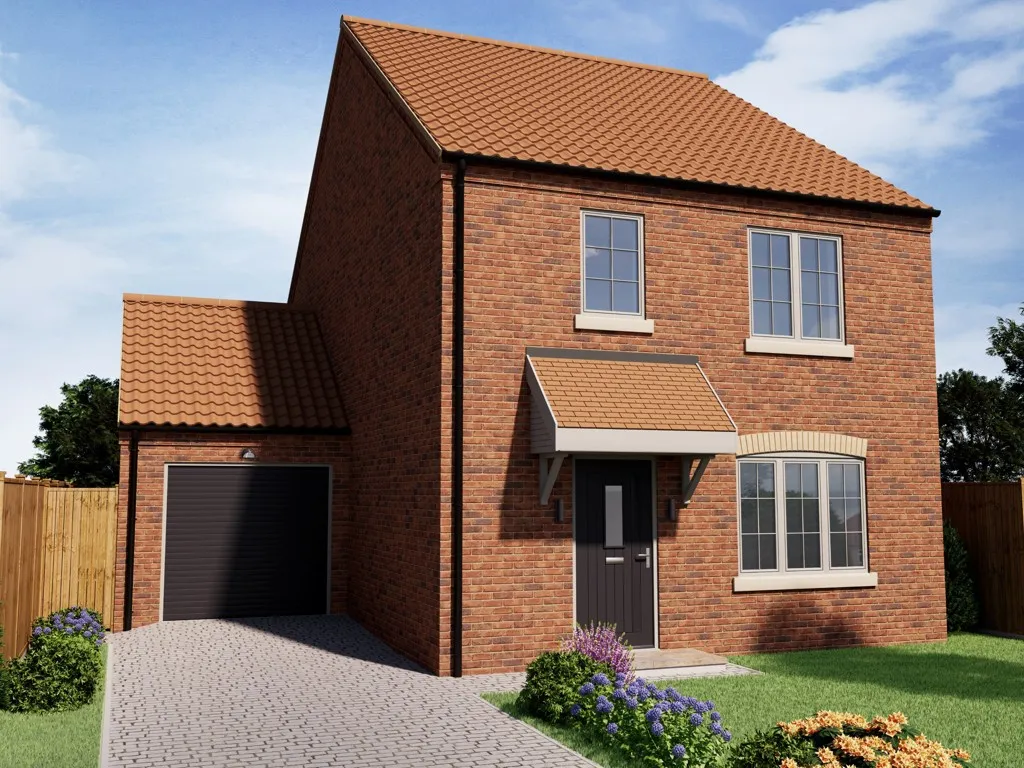 3 bed new homes for sale, Broughton, Brigg, DN20