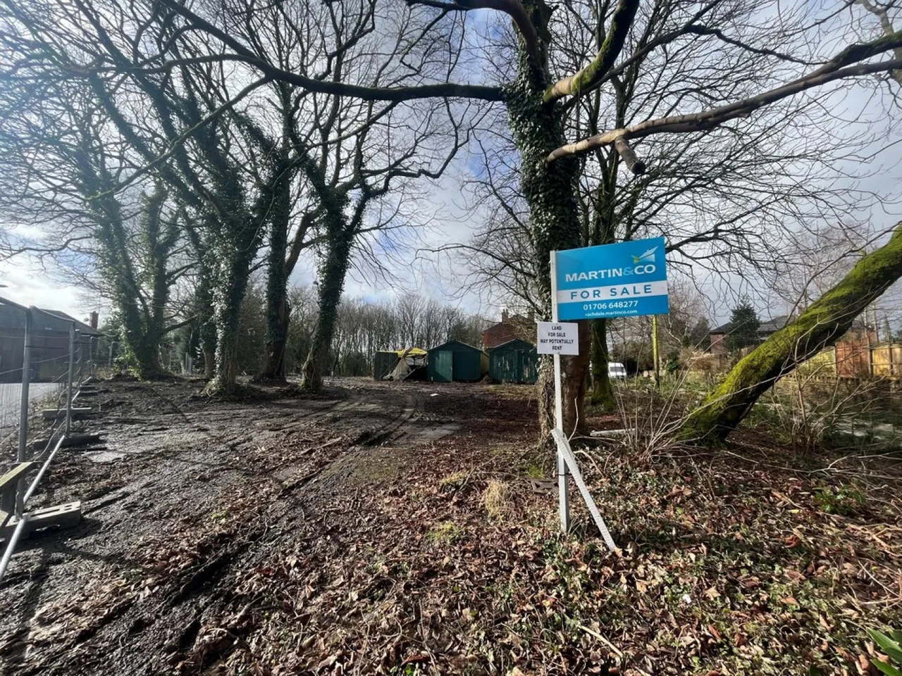 land residential for sale, Burwell Close, OL12