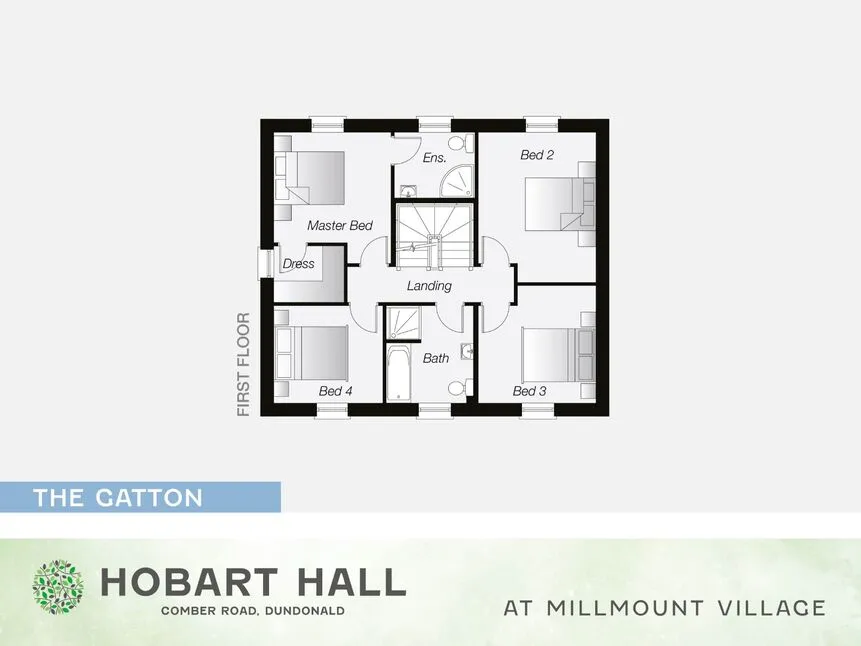 Hobart Hall At Millmount Village, Dundonald, BT16, photo 7