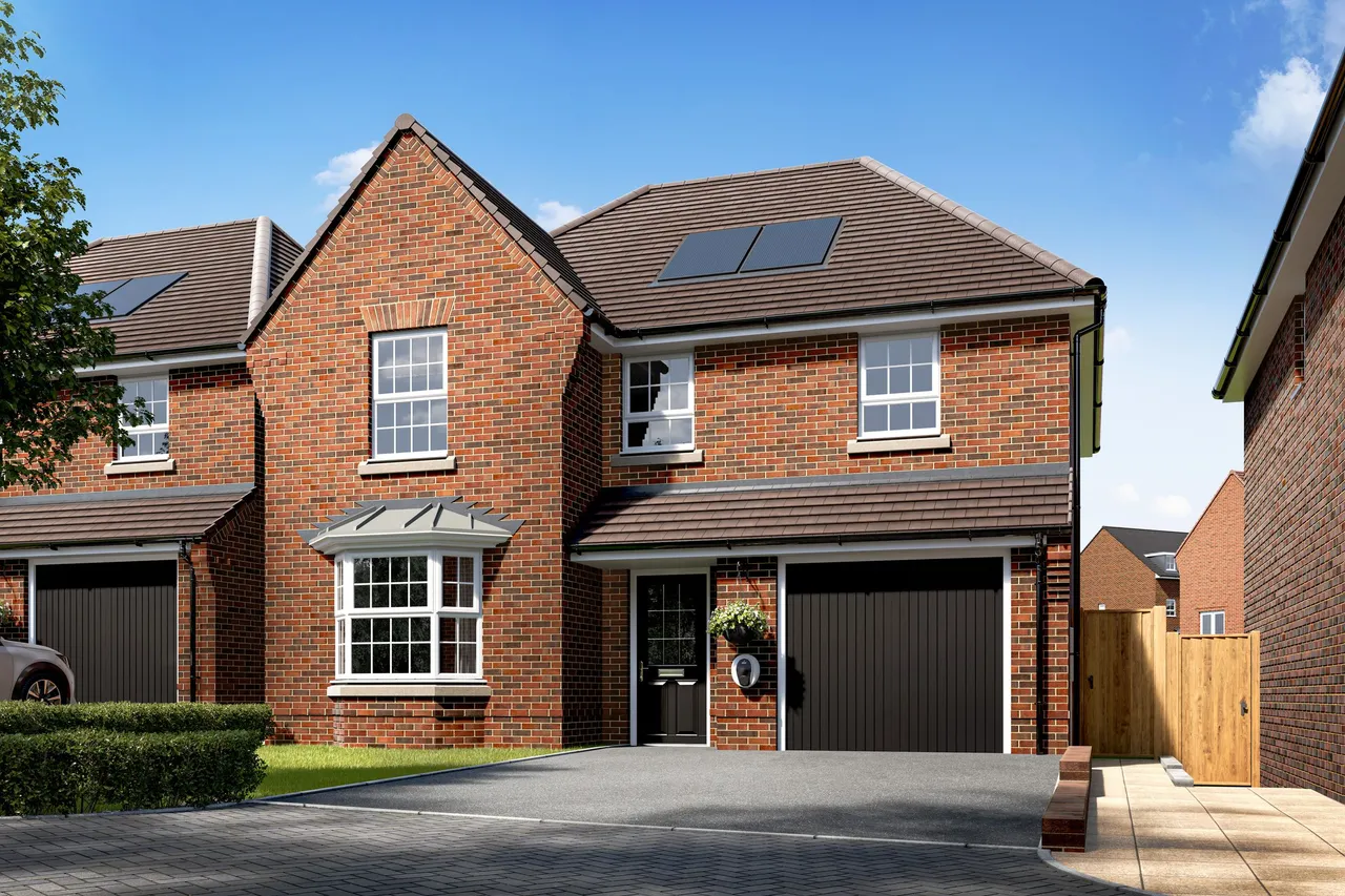 4 bed house for sale — Plot 46 (THE MERIDEN), Brook View, Birmingham Road, Coventry CV5