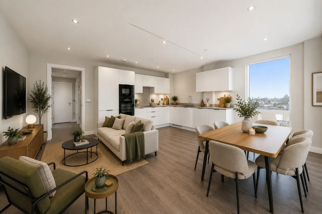 3 bed flat for sale — Junction Court, Watford