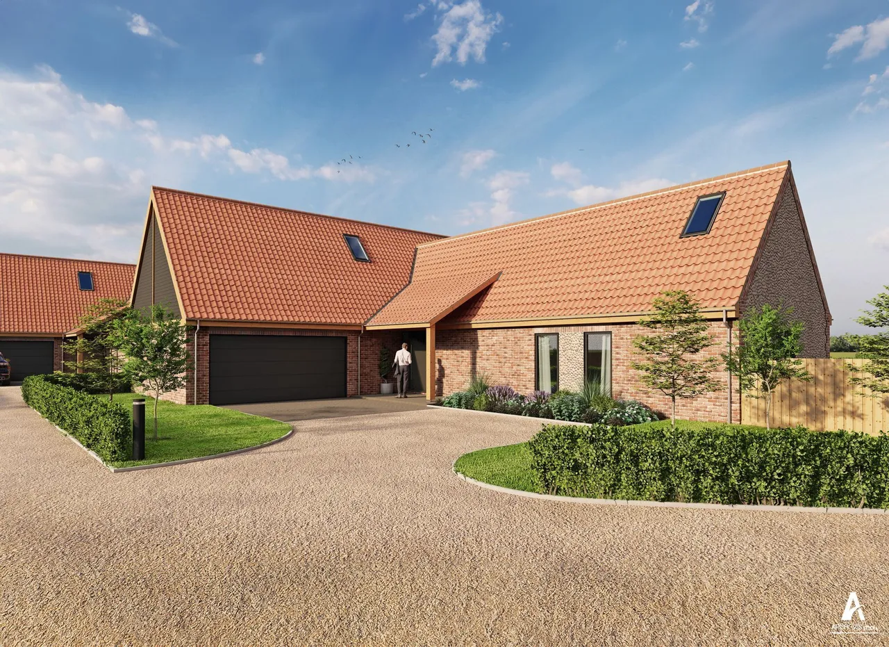 5 bed property for sale, An Exclusive Pair of Barn-Style New H