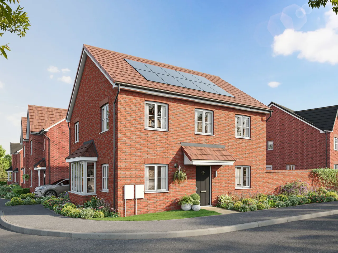 4 bed house for sale — The Riverside, Marley Way, DE15