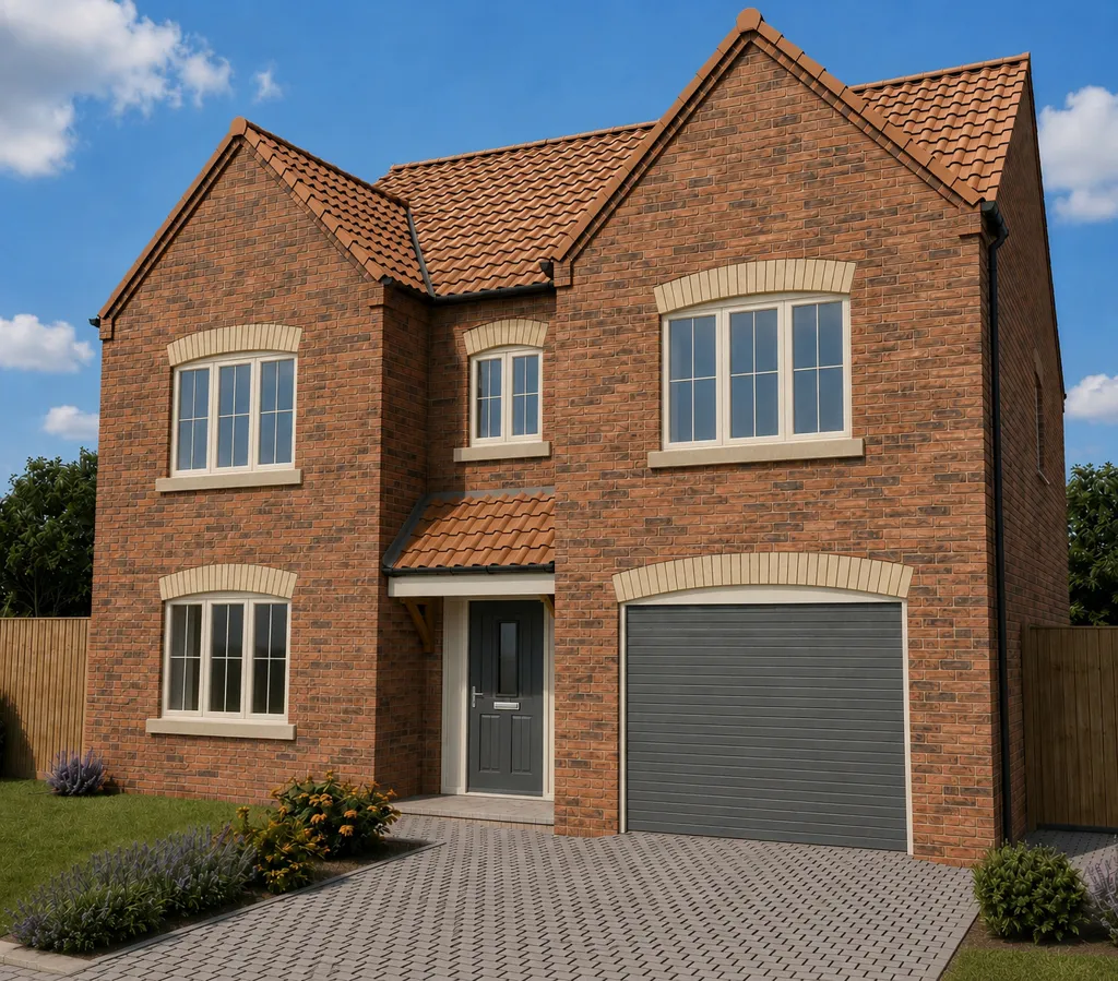 4 bed new homes for sale, Victoria Gardens, Wragby, LN8
