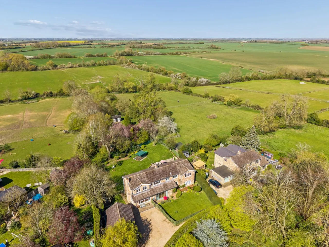 5 bed house for sale, Graveley, St Neots, PE19