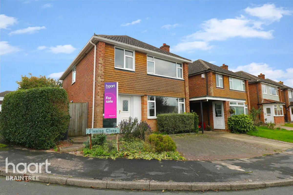 3 bed house for sale, Fleming Close, Braintree, CM7