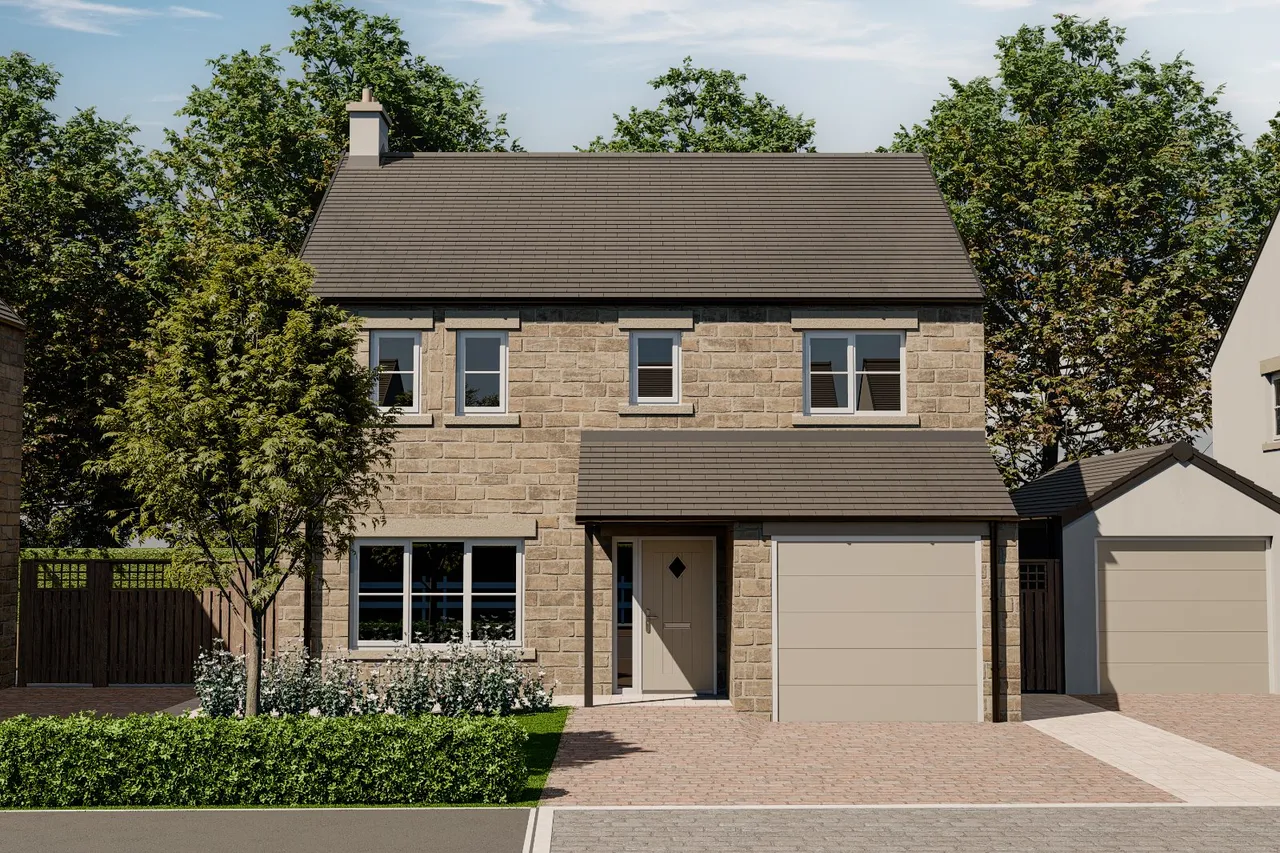 4 bed house for sale, The Whorlton, Laverton Oaks, HG4