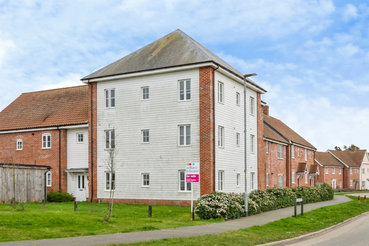 2 bed flat for sale, Smedley Close, North Walsham, NR28