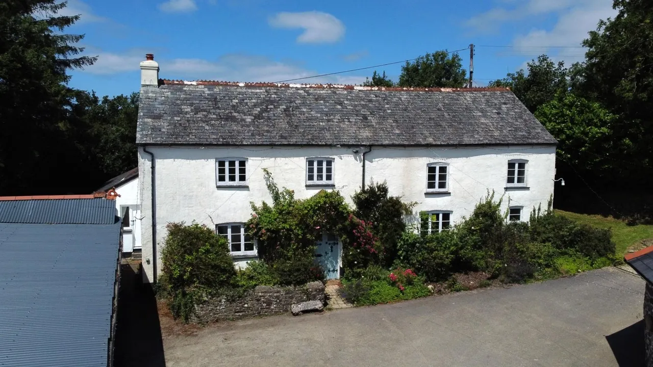Road From Brendon Cross Past Lydeland Bridge, Buckland Brewer, Bideford, photo 12