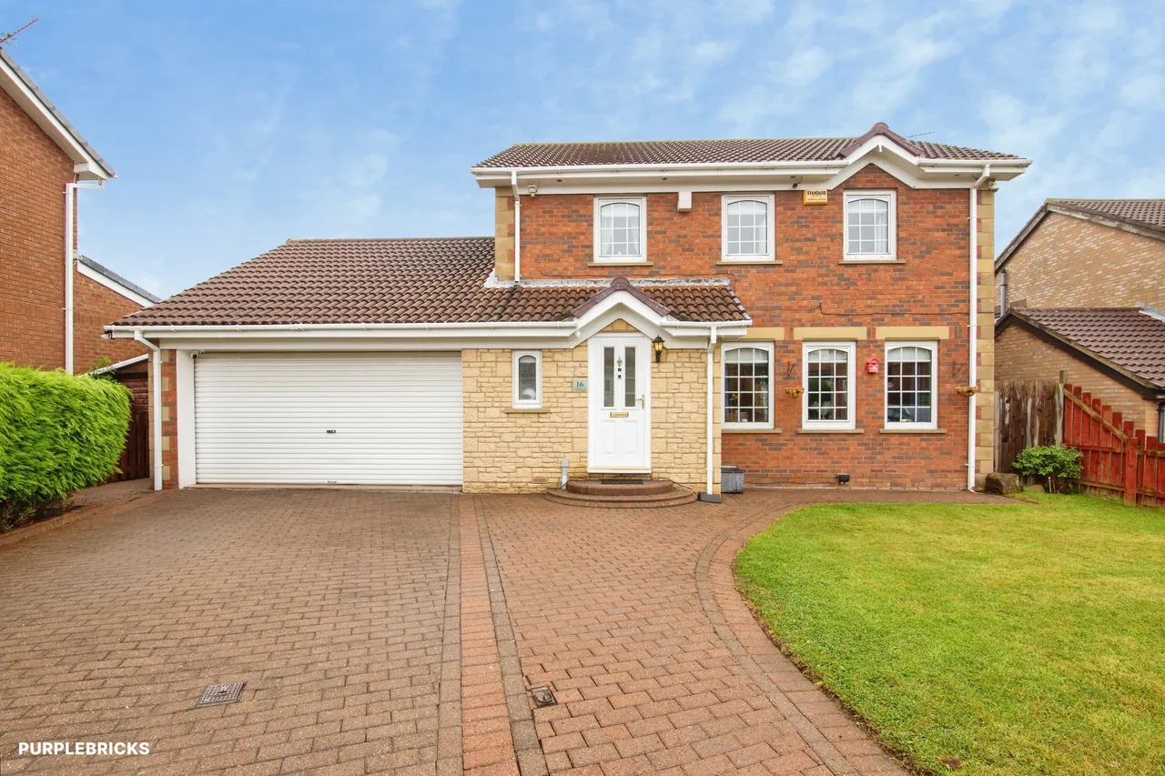 4 bed house for sale, Paddock Rise, Ashington, NE63