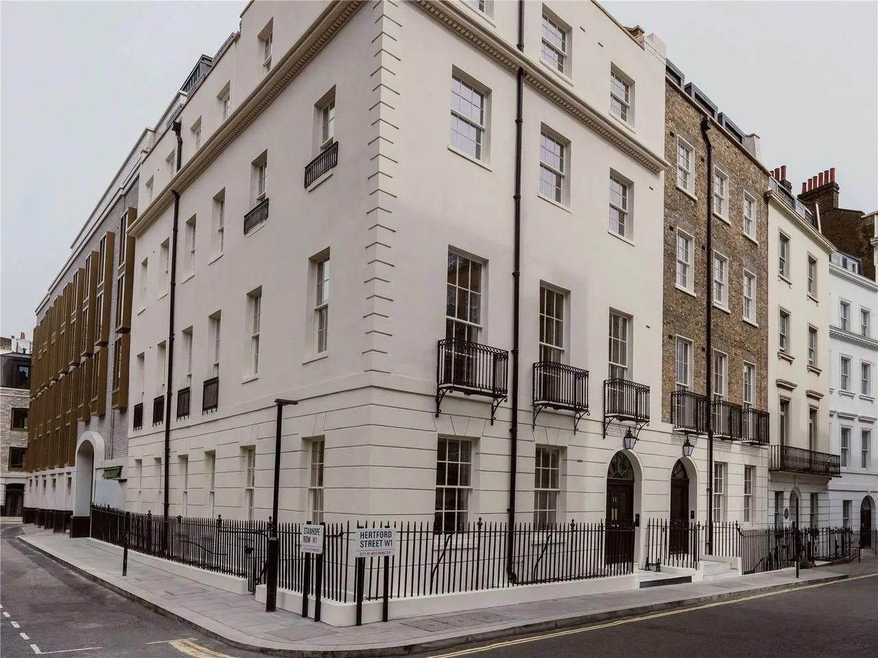 1 bed new development for sale — 36 & 37 Hertford Street Residences, Mayfair, London, W1J 7SE