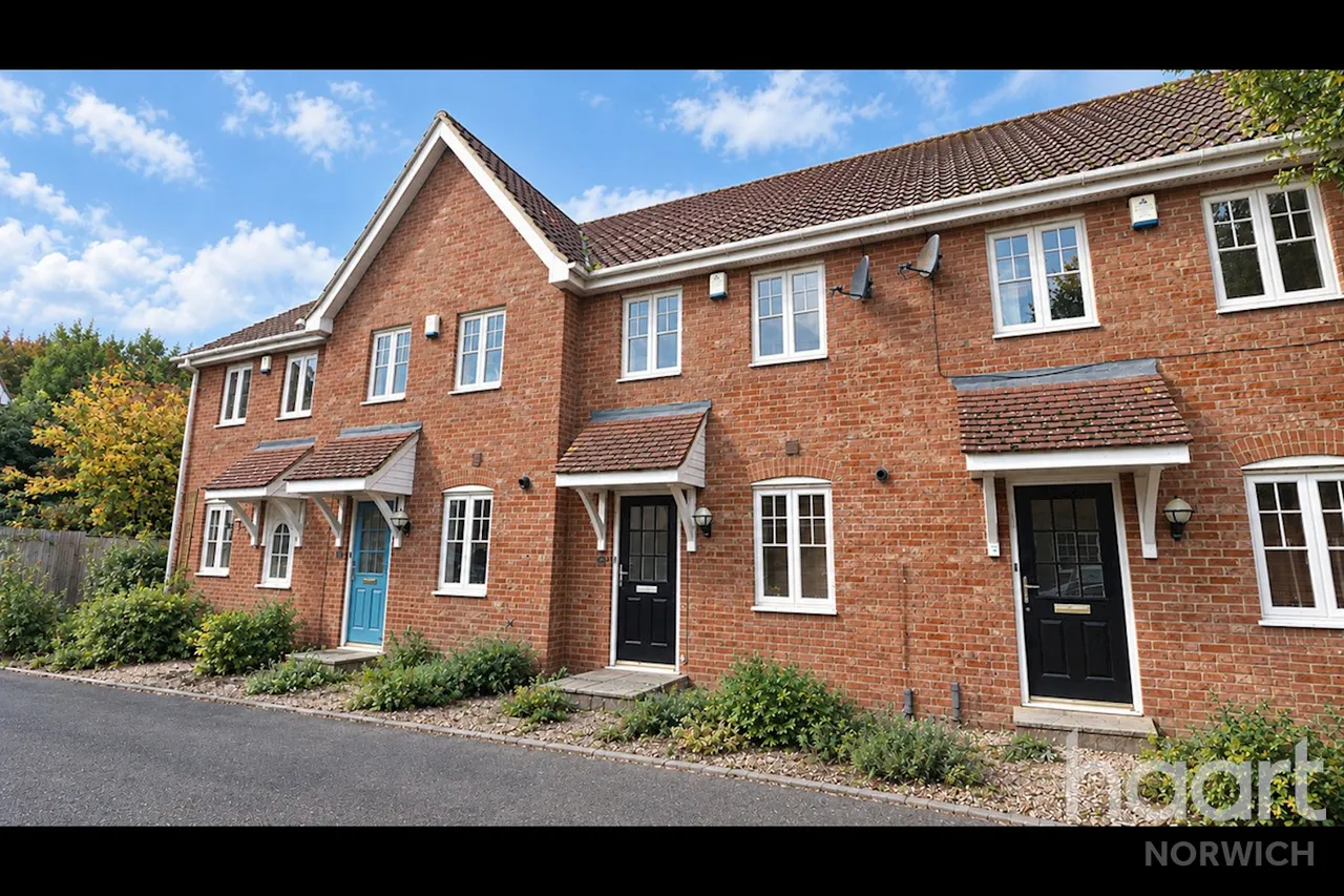 2 bed house to rent, Tesmonde Close, NR5