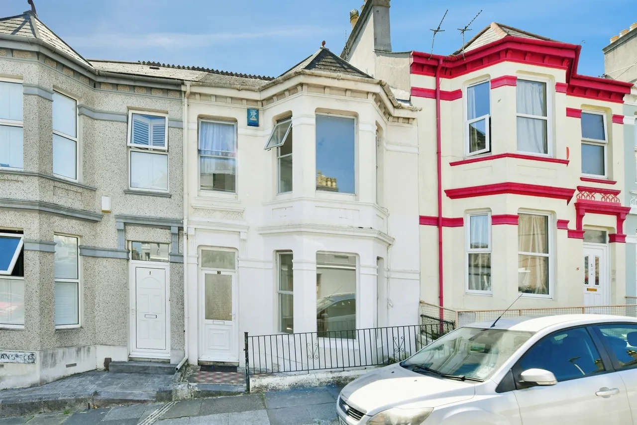 3 bed house for sale — St. Dunstans Terrace, Plymouth