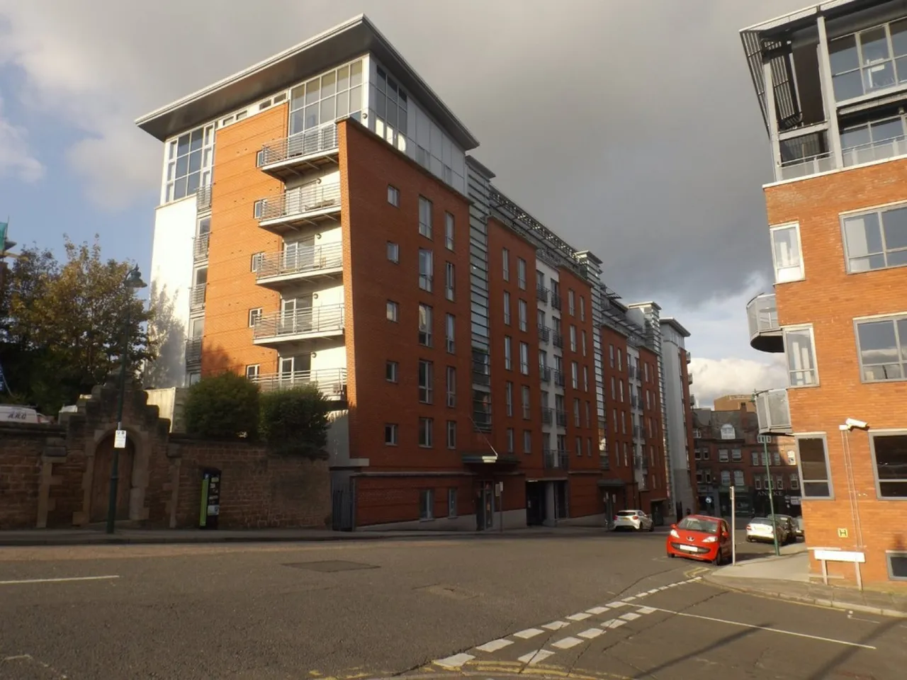 2 bed flat to rent, Upper College Street, NG1