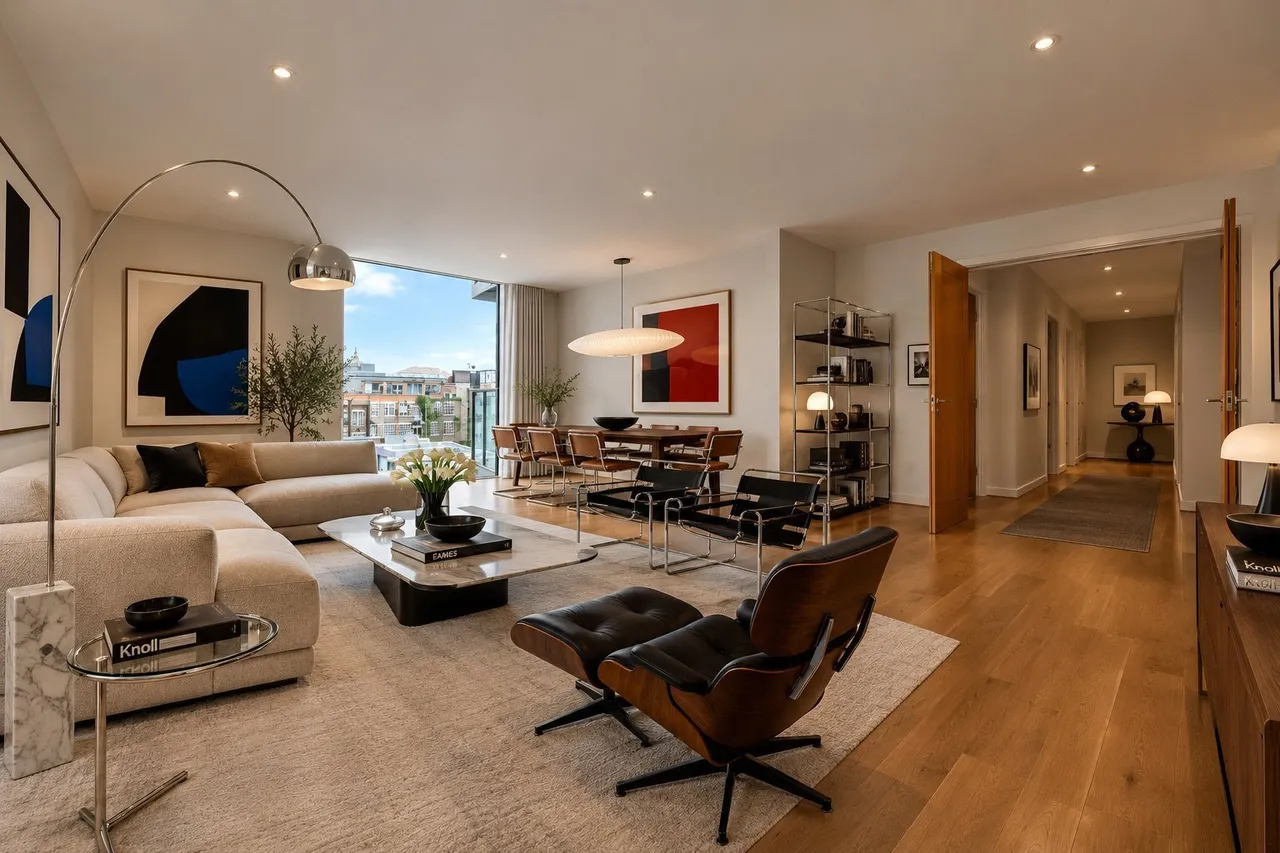 3 bed flat for sale, Brewhouse Yard, London, EC1V